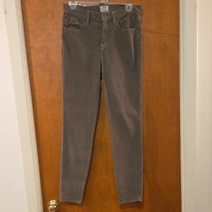 J. Crew Lookout High Rise Skinny Corduroy Pant 29